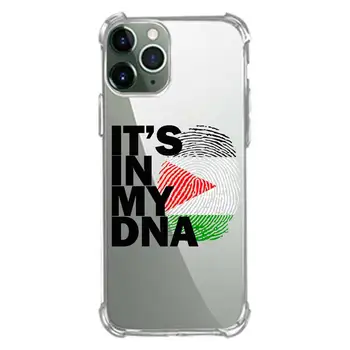 Colț Suplimentar de Protecție Transparent TPU Cazuri de Telefon Pentru Samsung A50 A70 M20 M30 NOTĂ S 9 10 11 20 Plus Pro Palestina Pavilion