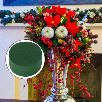 NOI-8 Pack DIY Aranjament de Flori Kit Verde Umed Spuma Florale, Nunta Culoar de Flori, Decor Petrecere