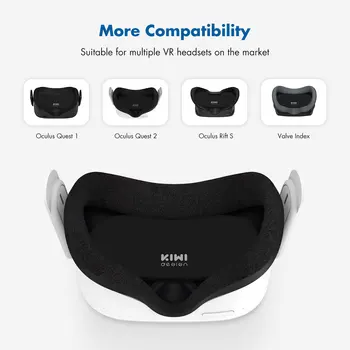 KIWI design Lentile Protector Pentru Oculus Quest 2 Dovada de Praf VR Lens Cover Anti-Zgârieturi de Lentile Proteja Capacul Lavabil Capacul Obiectivului