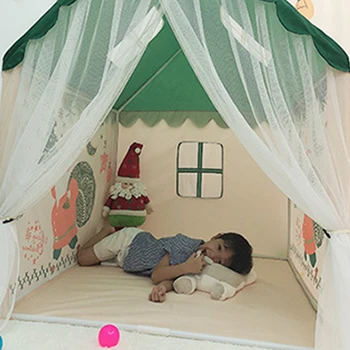 Pentru copii Joc Cort Interior Simulare Casa Tifon Cortina de Modelare Casa de Jucărie Joc Casa