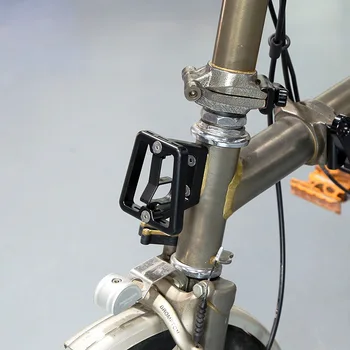 Biciclete pliabile față, raft suport de bază pentru biciclete brompton split CNC față de transportator
