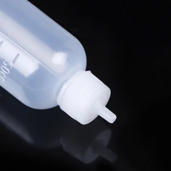 50 ML Nou Gol de E-lichid din Plastic decapantă Alcool Sticla Pentru Dozator Rosin Flux de Lipire Lipire