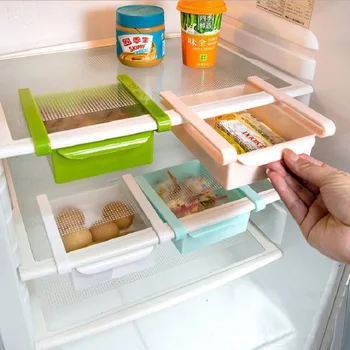 Bucatarie frigider de depozitare cutie de depozitare raft de frigider, congelator, camara organizator consumabile bucatarie rack de stocare