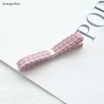 Kewgarden DIY Agrafe Bowknot Panglica de Satin de 9 mm 3/8