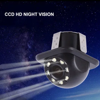 8 LED-uri Auto Reverse Camera retrovizoare 120° Universal IP67 rezistent la apa Viziune de Noapte HD, Parcare, Camera de Rezervă