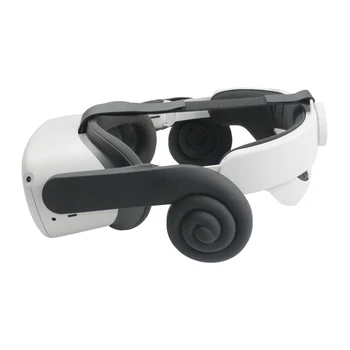 1 Pereche de Silicon VR antifoane Consolidarea Sunetului Soluție Căști de protecție pentru Oculus Quest 2 Căști de Reducere a Zgomotului Accesorii