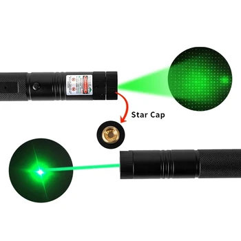 532nm Pointer Laser de Mare Putere 10000M Lanterna Portabil Verde Torță de Lumină Vizibilă Fascicul de Accesorii de Vânătoare