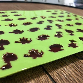 57 Cavitatea Mini Dinozaur Bomboane Mucegai Silicon Pentru Ciocolata Jeleu Cub De Gheata Gummy Bomboane Tort De Decorare Instrument
