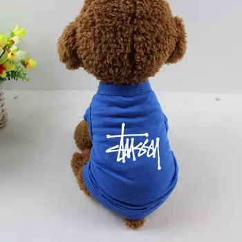 Câinele tricouri Câine haine de vară Câine vestă T shirt pentru câini Câine haine pentru bulldog francez 
