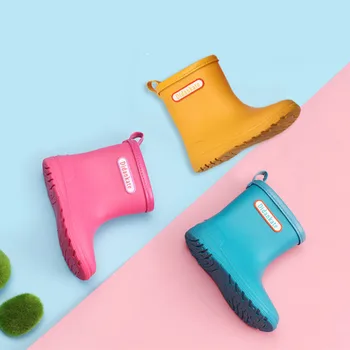 2021 Noua Moda de Lumină Confortabilă pentru Copii Ploaie Pantofi Pantofi de Apa Copii de Cauciuc, Pantofi pentru Copii Cizme de Ploaie pentru Baieti si Fete