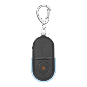 Moda Mini Anti-a Pierdut Key Finder de Alarmă Anti-Pierdut Key Finder de Localizare Breloc Fluier Sunet Cu LED-uri Lumina
