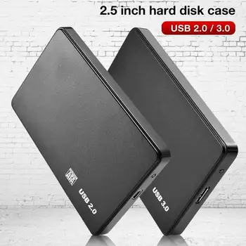 2.5 inch HDD SSD Caz Sata la USB 3.0 2.0 Adaptor Liber pe Disc 5 Greu de Sprijin Drive Pentru WIndows 2TB OS Cutie Gbps HDD Cabina de O9T0