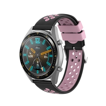 Pentru GT2 46 mm Curea Silicon Watchband Pentru Garmin Vivoactive4/Huawei GT2e/Pro Smartwatch Sport Bratara Bratara 22mm Correa