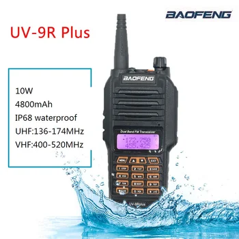 Puternic Baofeng UV-9R Plus 10W Impermeabil de Emisie-Receptie Portabila CB Ham Radio HF Transceiver Radio Transmitator VHF UHF