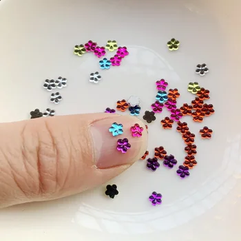 4mm 200 de flori minunate cu cristal cu spatele plat stras nail art deco DIY face accesorii stras aplicatiile