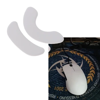 1 set/pachet 2.0 Versiune Îmbunătățită Esports Tiger Gaming Mouse Skates Picioare Mouse-ul Pentru Scopul de Viteze XM1 RGB Alb Alunecă Curba C