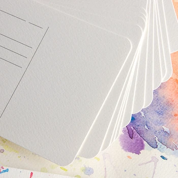 300g Hârtie Acuarelă Pad Aquarelle solubil în Apă, Hârtie de Desen pentru Pictate manual, obiecte de Artă Portabil Bumbac Cărți de Hârtie de Culori