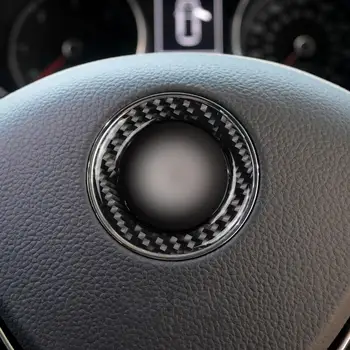 50%Masina FIERBINTE din Fibra de Carbon Volan Styling Sticker Decor pentru Volkswagen Golf 6/7