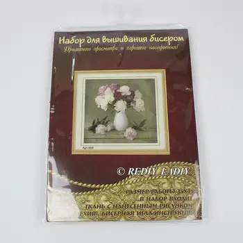 DIY Margele Broderie Kit Bujori Roz Manual de Înaltă Calitate Margele Parțială Cristal Margele cruciulițe Hobby & Crafts Beadwork