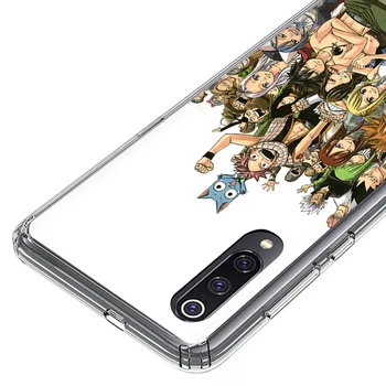Caz de telefon pentru Xiaomi Mi 11 10 10T Pro CC9e 9 POCO-X3 CC9 9SE A3 Nota 10 Lite Anime Fairy Tail Drăguț Clar TPU Moale Capacul din Spate