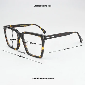 Pătrat ochelari de soare retro bărbați femei TF5686 acetat cadru de Lux Brand de design de ochelari de Soare de conducere Ochelari de protectie UV400 ochelari de soare vintage