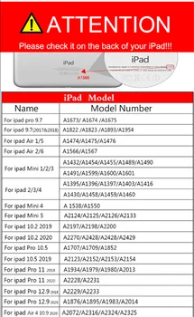 Marmura de Imprimare Magnet de Caz pentru iPad Pro 11 10.5 9.7 2017 2018 10.2 7 8 2020 Smart Cover pentru iPad Air 1 Mini 2 3 4 5 Stand Caz