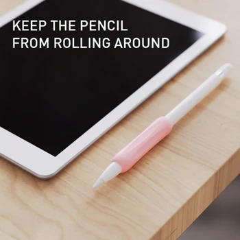 1set Silicon Non-Alunecare Husă de Protecție Capac de Prindere Pentru Apple Pencil 1ii, 2 Accesorii Anti-zero iPad Touch Screen Pen Caz