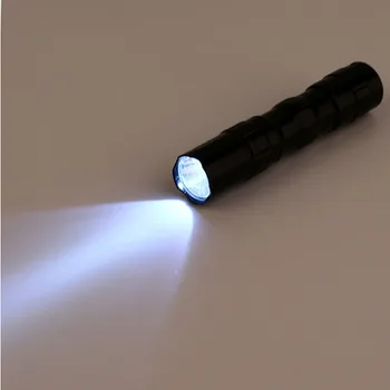 1 Bucata Mini Lanterna Portabil de 3W Impermeabil Puternic de Lumină LED-uri Lanterna LED-uri Alb Cald Urgență Lanterna Lumina