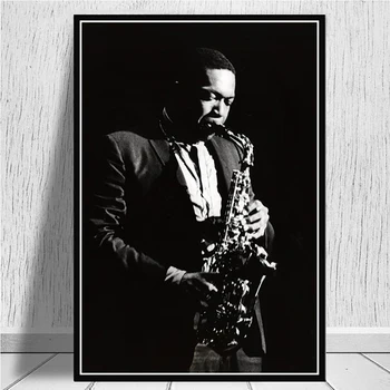 John Coltrane Jazz Muzician, Cântăreț Cerul Înstelat Arta de Perete de Perete Poza Decor Acasă HD Imprimare Living Panza