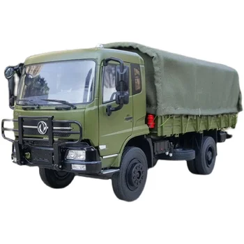Originale din Fabrică 1:24 Dongfeng Tianjin turnat sub presiune Camion Militar Vehicul 4*4 Model de Aliaj Vehicul Off-road Soldat Camion de Model