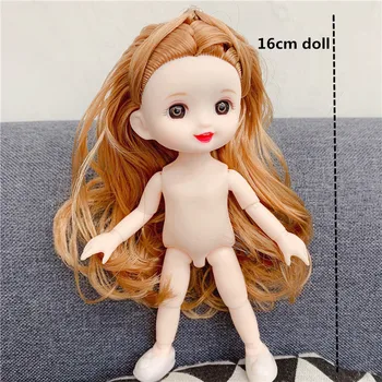 Noi BJD 16cm Papusa Universal Haine Accesoriu Rochie de Salopete Haine Set Printesa Jucărie de Moda Rochie de Până DIY Fata Casă de Joacă Cadou Jucărie