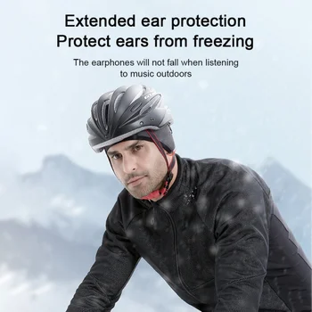 Casca Bicicleta Linie Cap De Craniu Ciclism Căciulă Cu Urechi Acoperă Termice De Păstrare Și De Performanță Umiditate Wicking Pălării Calde
