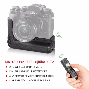 FĂ-Meike MK-XT2 Pro Multi-Power Battery Grip Pachet Cu Fir Control de la Distanță Pentru Fujifilm X-T2+CADOU