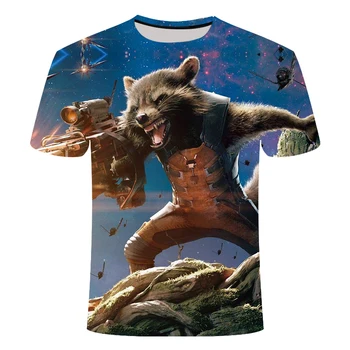 Gardianul de super-erou Groot film galaxy t-shirt de vara noi bărbați imprimate 3D femei și bărbați cu mânecă scurtă t-shirt s-6xl