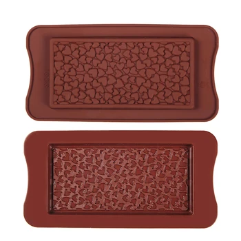 Iubesc Ciocolata Mucegai Silicon Fondant De Patiserie Bomboane Mucegai Decorare Tort De Copt Accesorii
