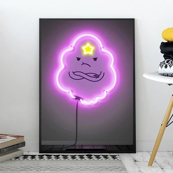 Furios Nori Violet Poster Vreme Panza Printuri Pictura Stil Creativ Arta de Perete Poza pentru Copil de Cameră Decor Acasă
