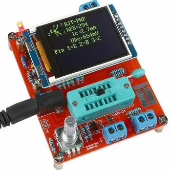 Multi-funcție TFT LCD GM328 Tranzistor Tester LCR undă PWM ESR metru Semnal Capacitate de Frecvență METRU Pătrat Generator D N6J5