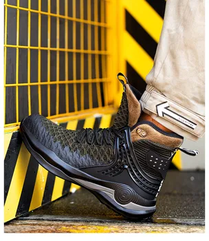 Plus Dimensiune 37-50 Siguranță Pantofi Indestructibil Securitatea Muncii Cizme Barbati Muncă Adidași De Sex Masculin Steel Toe Pantofi Bocanci De Protecție Împotriva Luminii