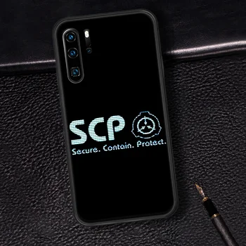 Scp Speciale de Izolare în Cazul în care Telefonul Pentru Huawei P Mate 10 20 30 40 Pro Lite Inteligent 2019 2021 negru Coajă de Lux Celule Tpu Coque