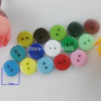 100buc/lot Frumos de culoare Amestecat cu rășină butoane 10mm haine pentru copii butoane de îmbrăcăminte butoane accesorii de Îmbrăcăminte Album