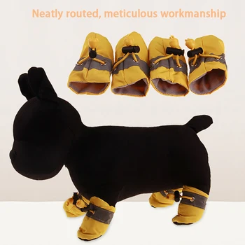 Câine de companie Pantofi Impermeabil Anti-alunecare Cizme Cat Șosete Super Pantofi Moi Pentru Caini, Pentru Pisici Pet Jos Capacul Produse pentru animale de Companie Câine Accesorii