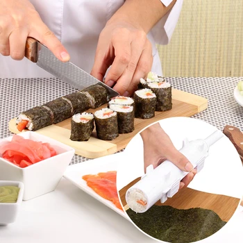 Portabil preparate din Bucătăria Japoneză Sushi Maker Role DIY Minge de Orez Sushi Bazooka Mucegai pentru uz Casnic, Bucatarie, Ajuta Decor