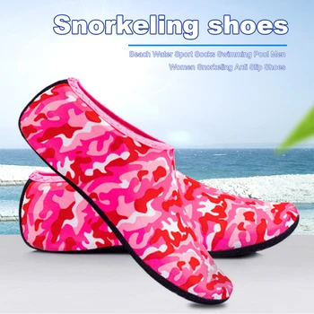 Unisex Scufundări Ciorap Desculț Apă de Sport Piele Pantofi Aqua Ciorap Snorkeling Piscină la malul mării, Non-alunecare Șosete antiderapante Yoga Pantof