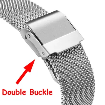 Watchband pentru Apple Watch 6 5 4 44mm 40mm din Oțel Inoxidabil de Înlocuire Brățară Banda Curea pentru iwatch 1 2 3 38mm 42mm