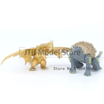 Godzilla Anime Figura de Acțiune Monstru 8CM Mini VersionToys Ornamente Papusa de Mana Model Regele Ghidrah Model Desktop Decor Figma