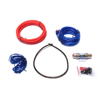 1set 10GA Cablu de Alimentare de Siguranță Titularul Difuzor Subwoofer Auto Audio de Cabluri pentru Amplificator Instalare Kit Cabluri
