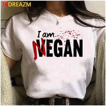 Negan Lucille T Cămașă Bărbați Morți Mers Pe jos de Desene animate T-shirt Sunt Negan Grafic Teu 90 Harajuku Unisex Moda Topuri Tricou de sex Masculin