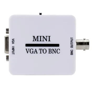 Mini HD VGA BNC Video Convertor Convertor Caseta Compozit VGA BNC Adaptor Schimb Digitale de Comutare Cutie Pentru HDTV Monitor