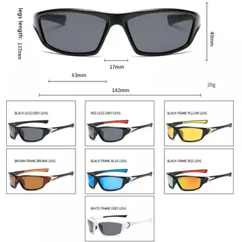 2021 Nou de Lux ochelari de Soare Polarizat Bărbați de Conducere Nuante de sex Masculin Ochelari de Soare Vintage Sport în aer liber, Pescuit Ochelari de protectie UV400