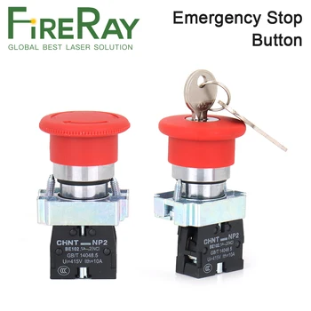 FireRay Butonul de Oprire de Urgență NC pentru emisiile de CO2 pentru Gravare cu Laser Masina de debitat